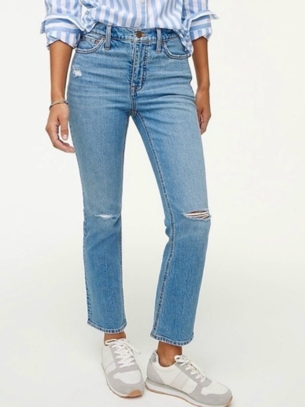 J. Crew Flare Crop Jeans
